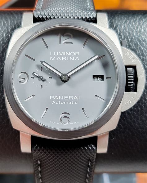 panerai tutto grigio|Luminor Marina TuttoGrigio .